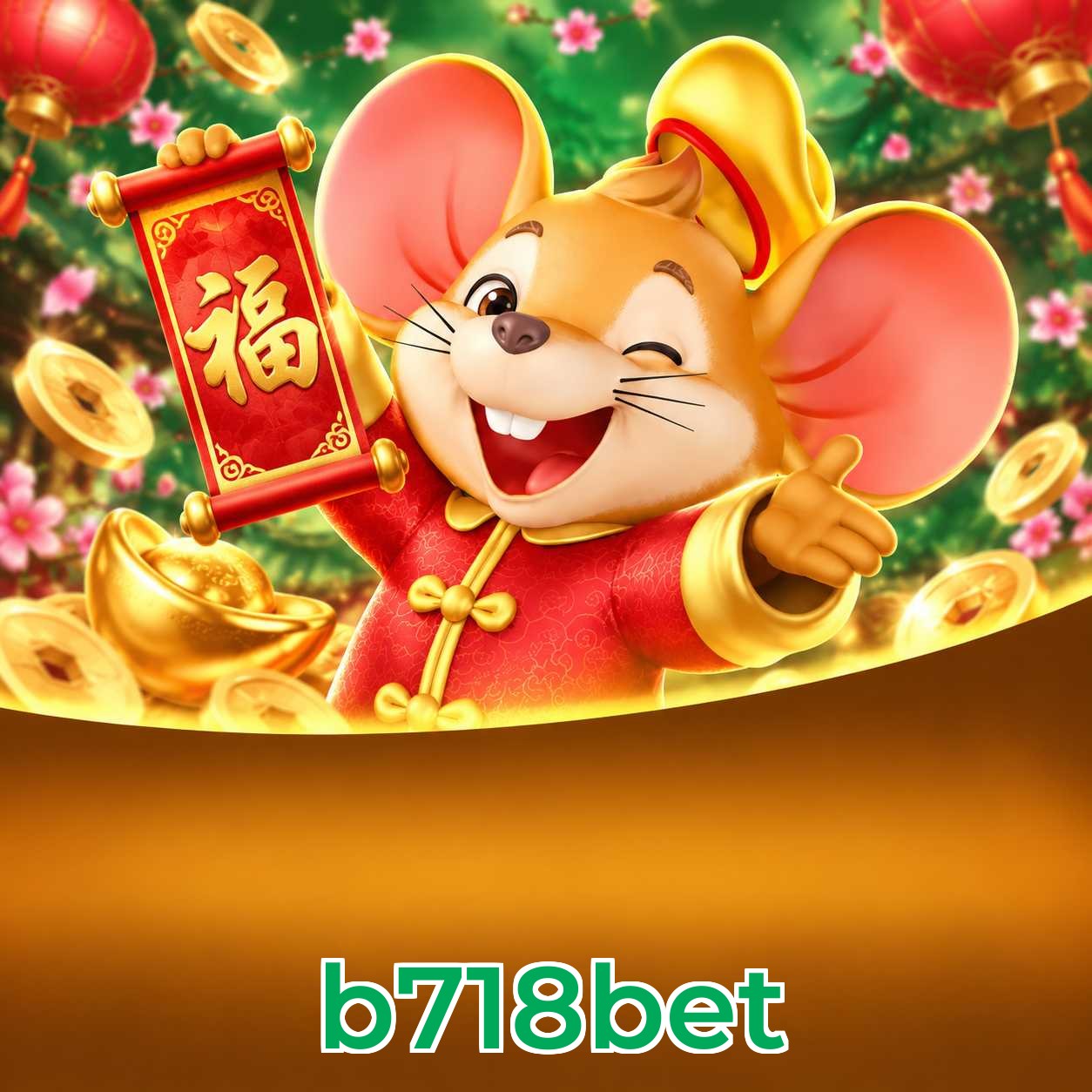 Logo da b718bet